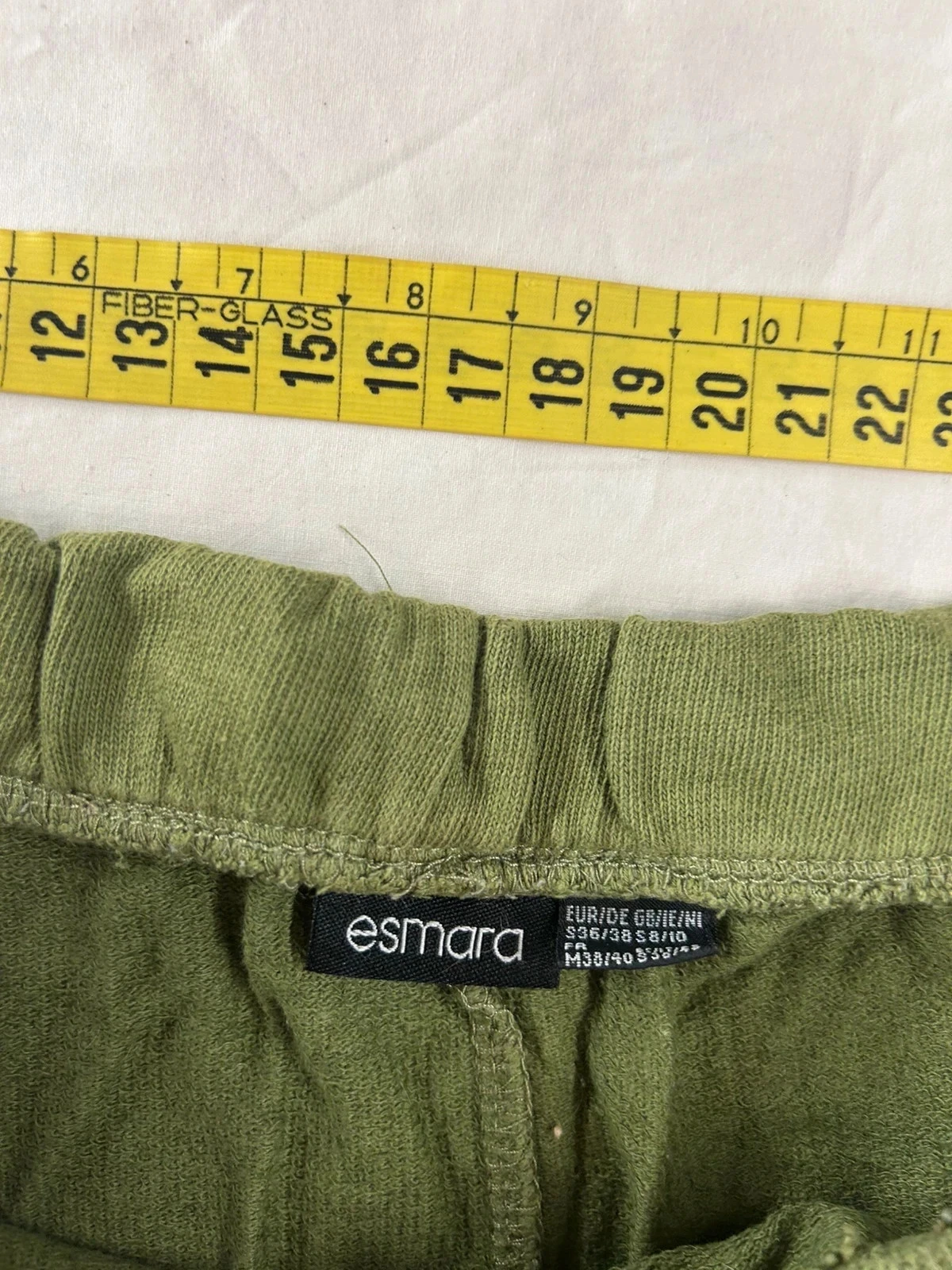 Donkergroen kanten short esmara – photo 5